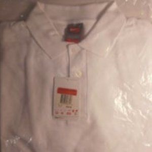 Nike Fit Dry Men's White Polo Shirt Large NW Tags
